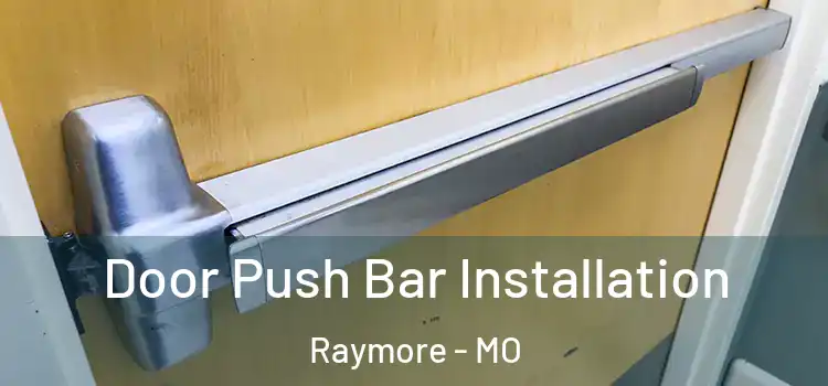 Door Push Bar Installation Raymore - MO