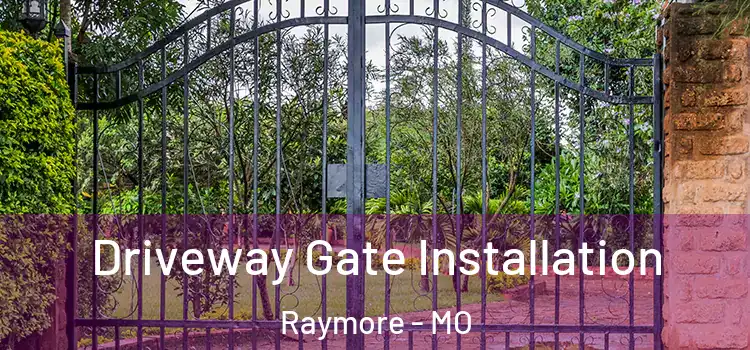 Driveway Gate Installation Raymore - MO