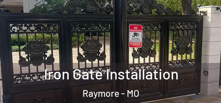 Iron Gate Installation Raymore - MO
